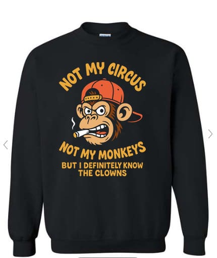 Not My Circus Yellow